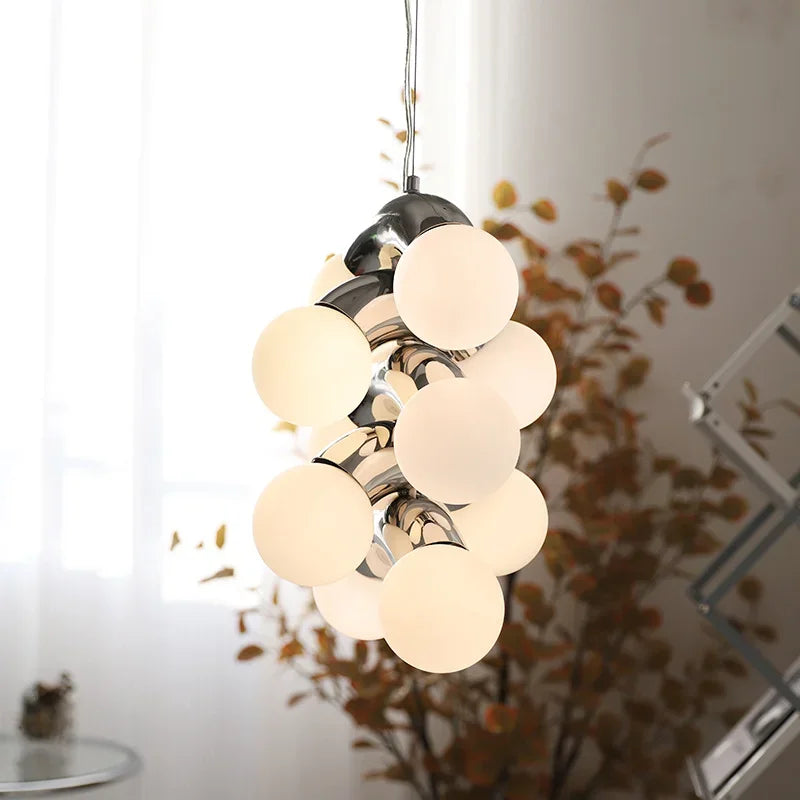 lustre à led créatif en forme de raisin design moderne pour intérieur