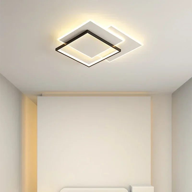 lustre moderne simple pour décoration intérieure lumineuse