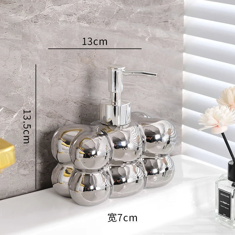 décoration luxe accessoires créatifs pour salle de bain