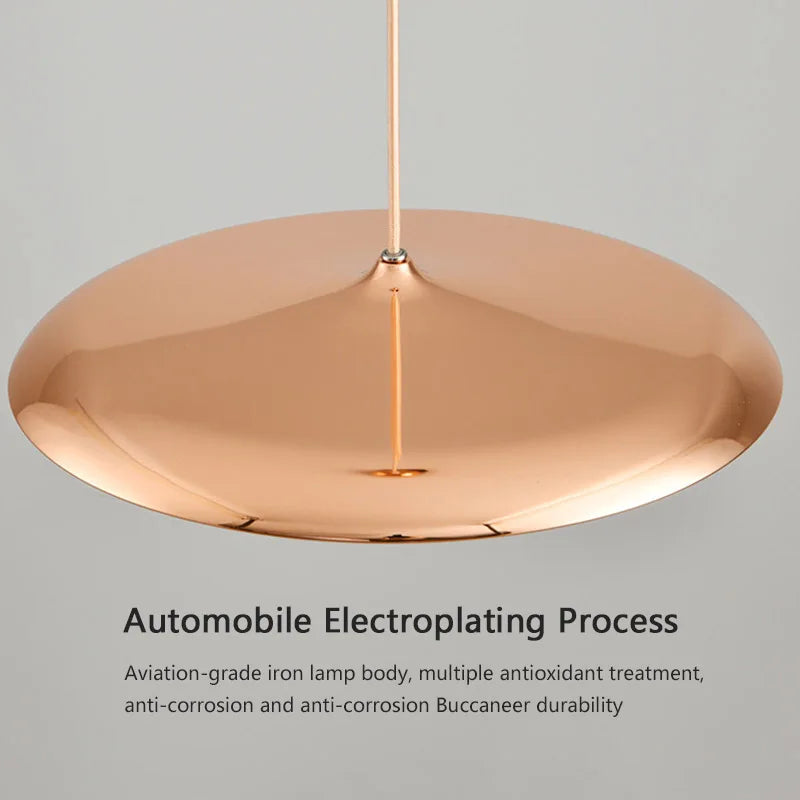 lampe led suspendue design nordique avec soucoupe volante