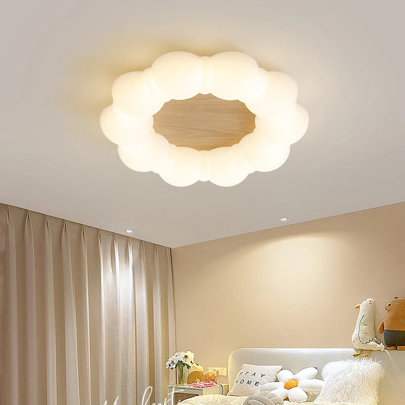 lustre nordique simple led personnalisé pour enfants