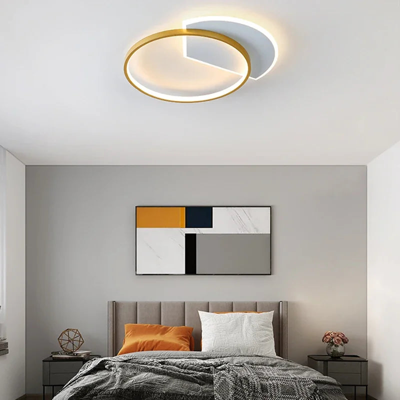 lustre moderne à leds pour intérieur de maison