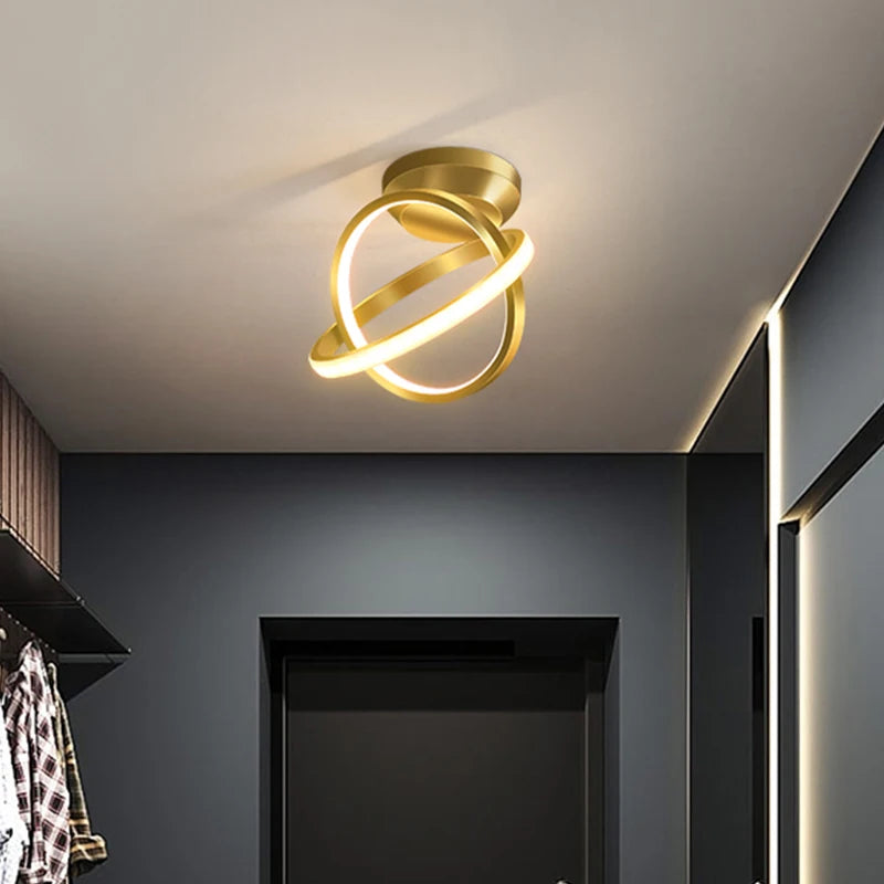 plafonnier led moderne minimaliste pour décoration maison