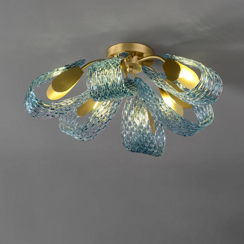 lustre led cristal suspension éclairage luminaire lampara