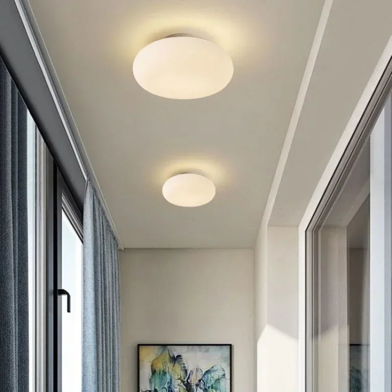 suspension design nordique grande boule pour intérieur