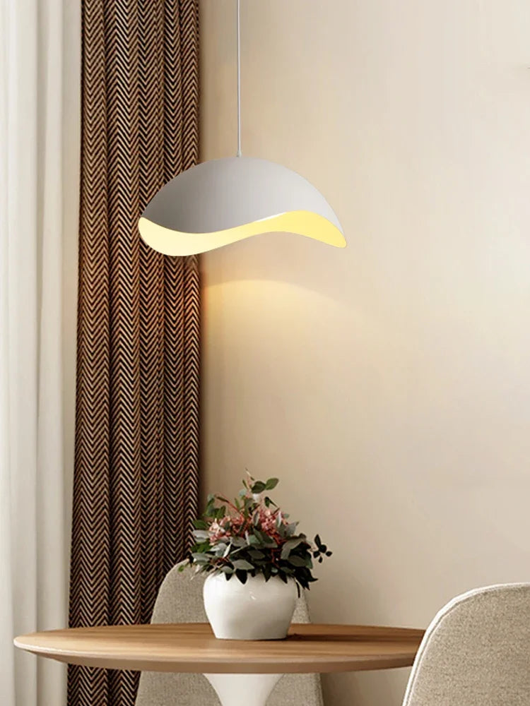 lustre nordique design ovni suspension décorative intérieure