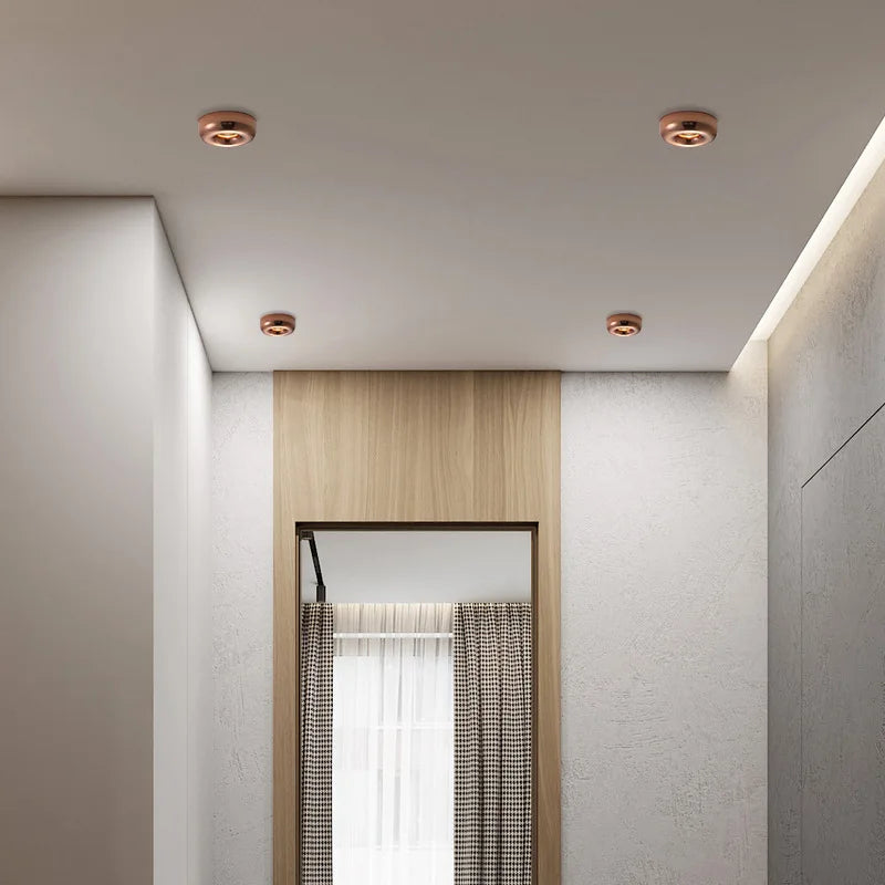 plafonnier led intégré design pour éclairage moderne discret