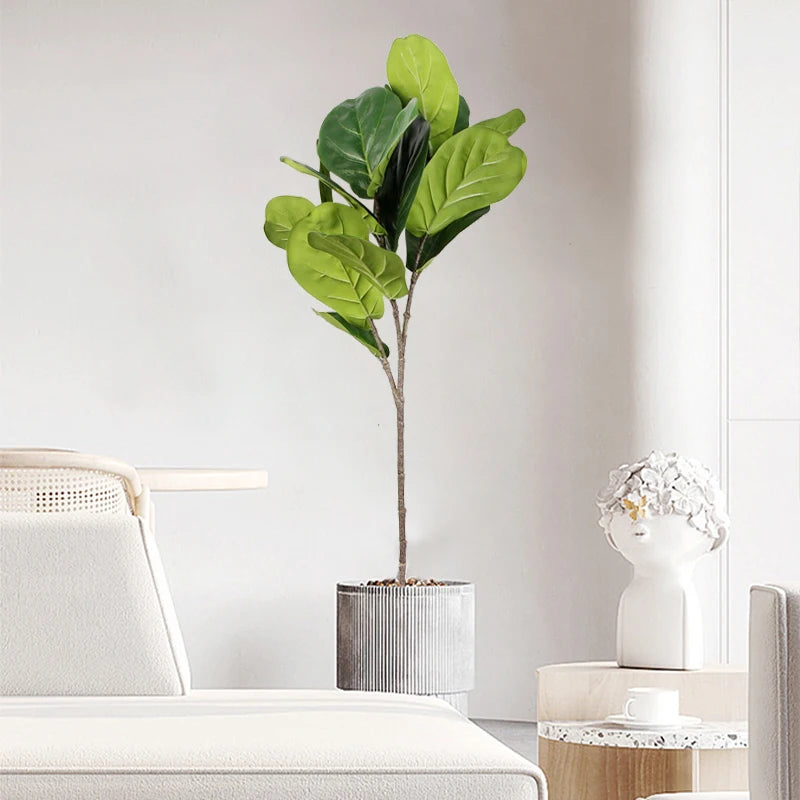 grandes plantes artificielles ficus pour décoration extérieure jardin