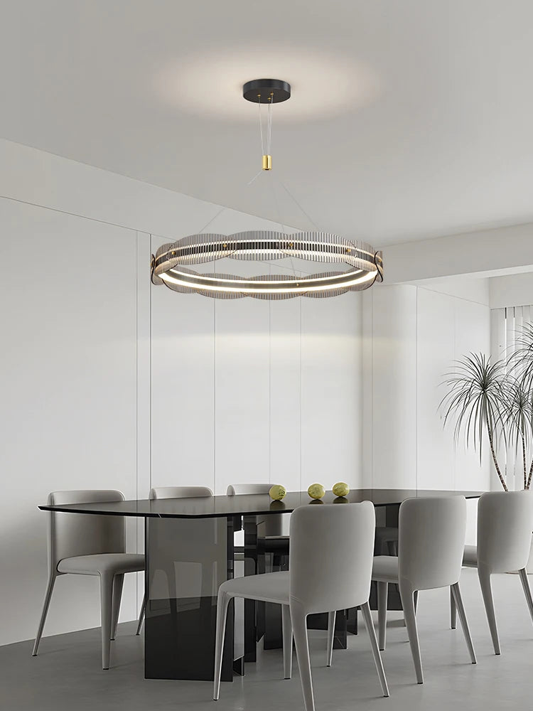 lustre moderne design pour salon et restaurant suspension