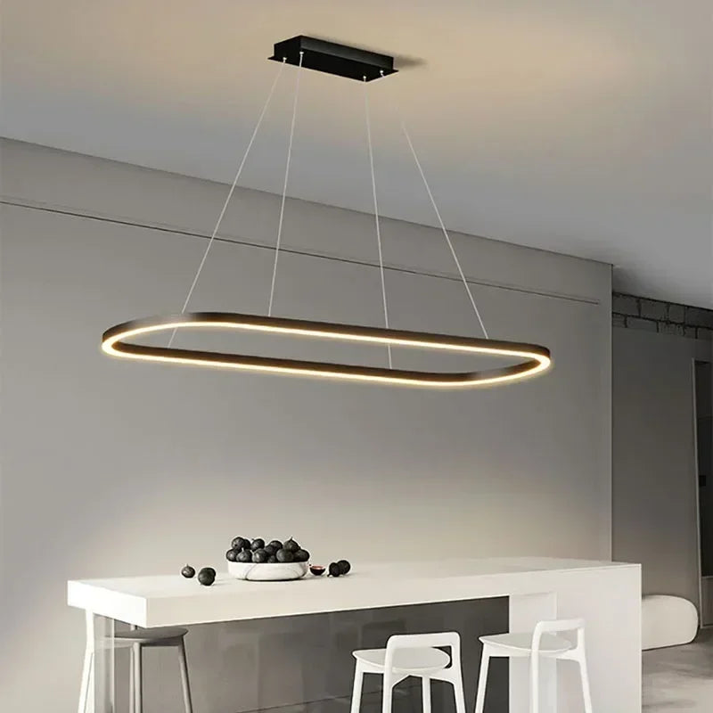 suspension à led moderne pour décoration intérieure élégante