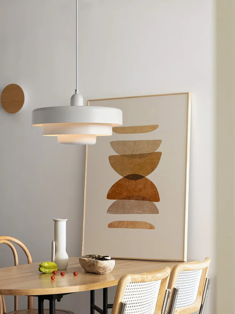 lustre suspendu minimaliste pour décoration de table à manger