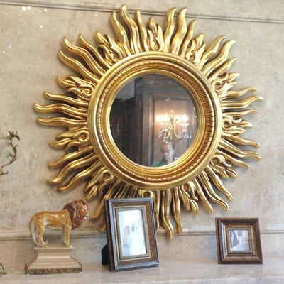 miroir mural décoratif sun apollo art design élégant et unique