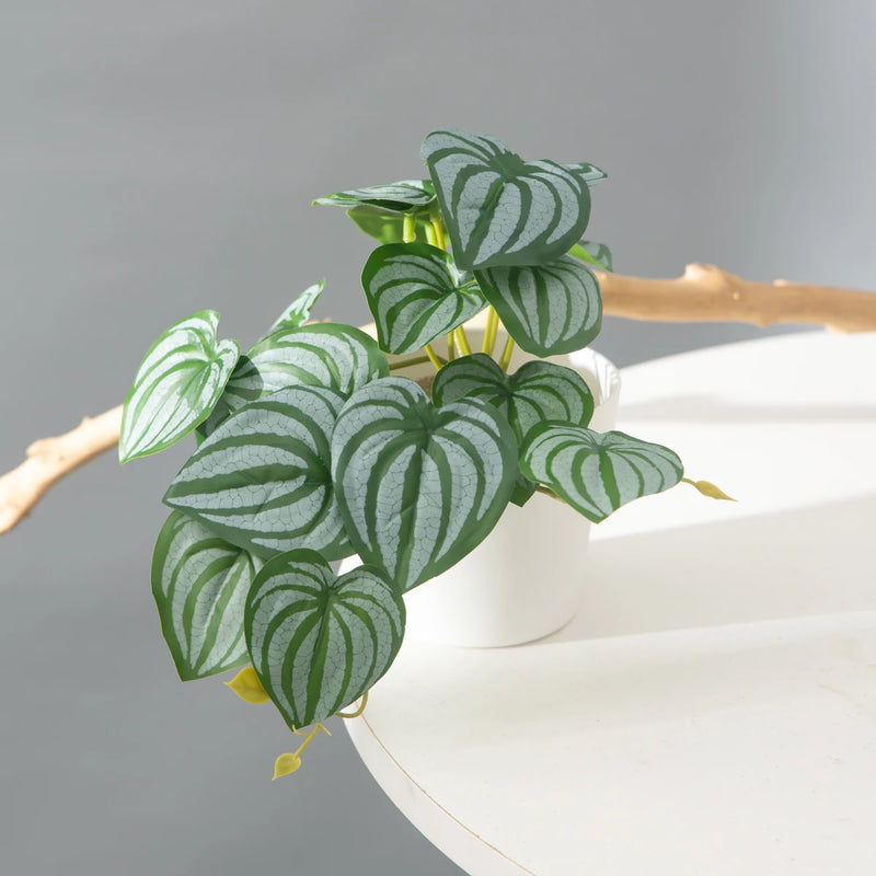 plantes artificielles monstera tropicales pour décoration intérieure et fêtes