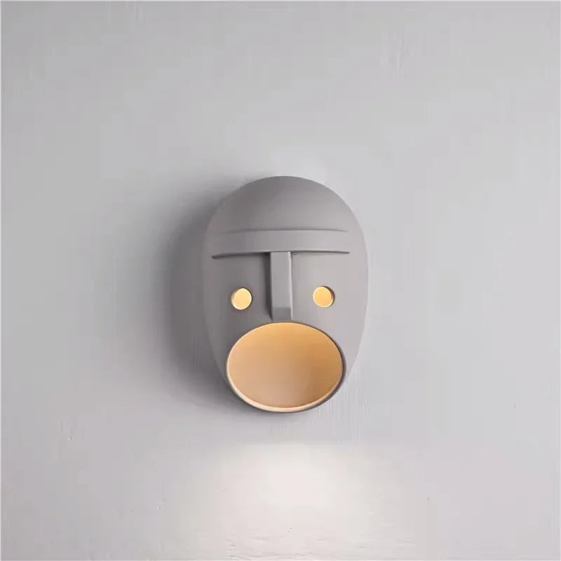 applique murale moooi joker design moderne en résine avec éclairage led