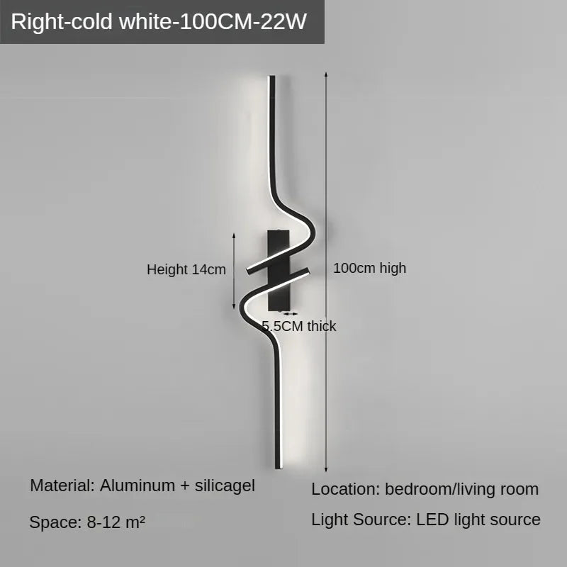 applique murale led moderne pour intérieur design élégant