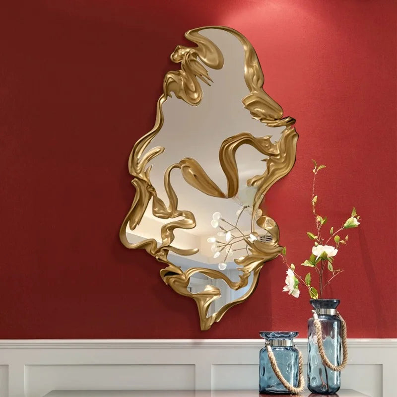 miroir décoratif léger de style européen personnalisable pour intérieur