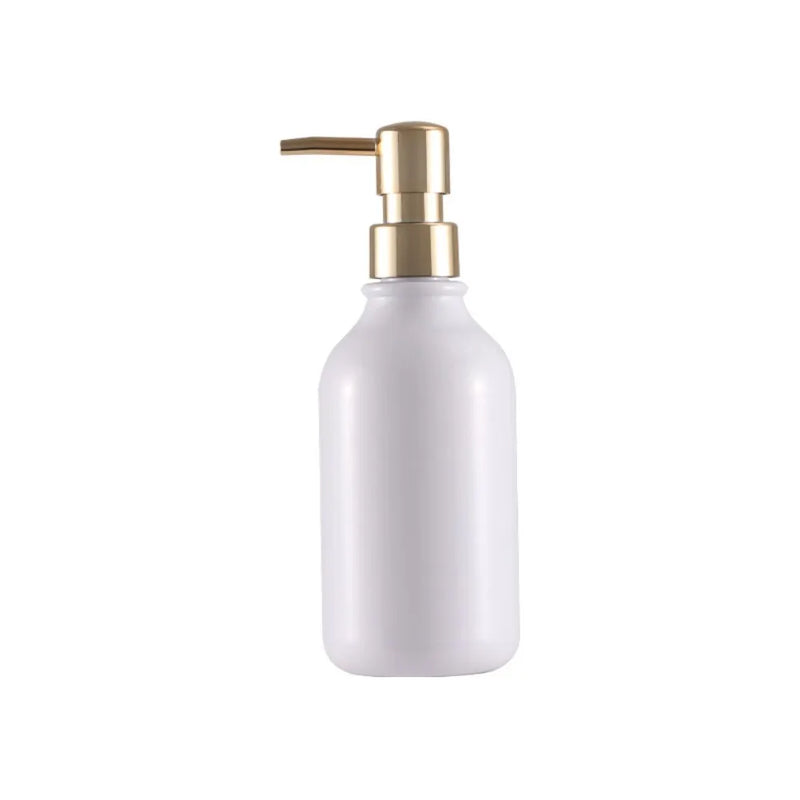 bouteille rechargeable en plastique pour shampoing et gel douche