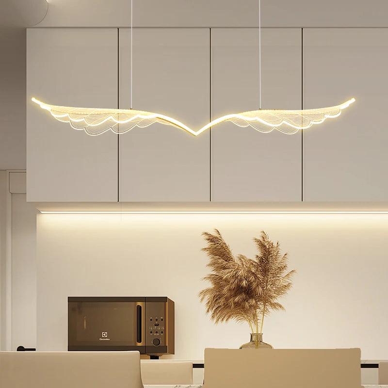 suspension led moderne design minimaliste pour décoration intérieure