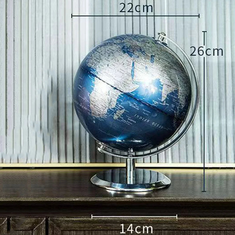 globe rotatif en métal style européen ornement créatif de luxe