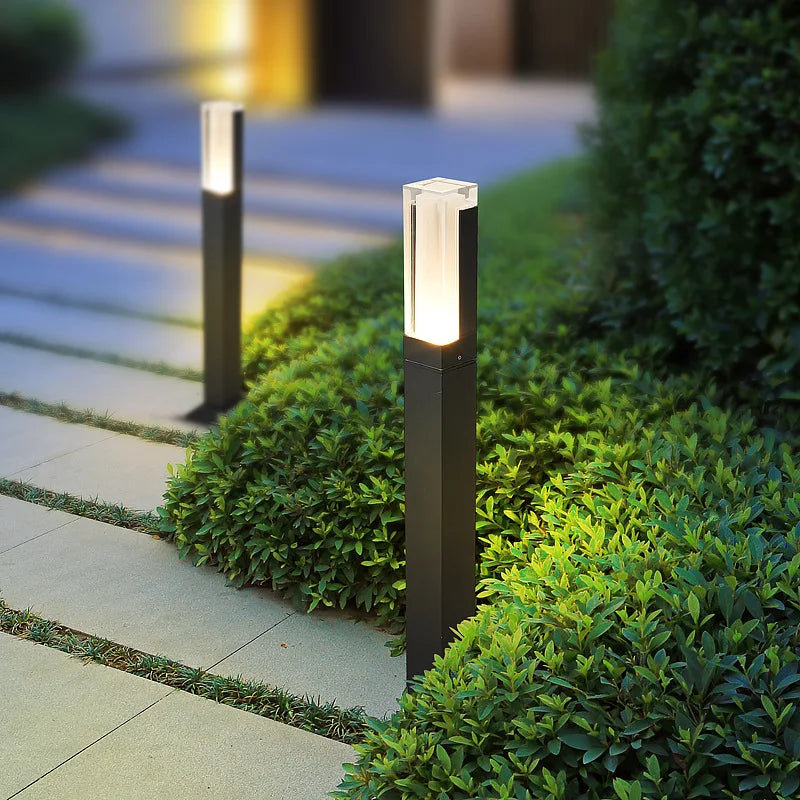 lampe led extérieure imperméable en aluminium pour jardin