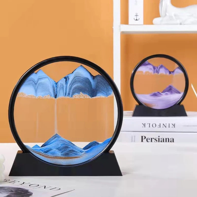 art de sable créatif en verre liquide décor intérieur