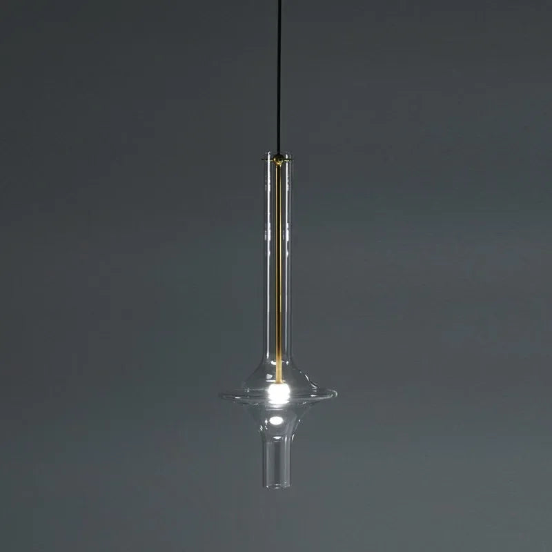 suspension en verre design nordique moderne pour décoration intérieure