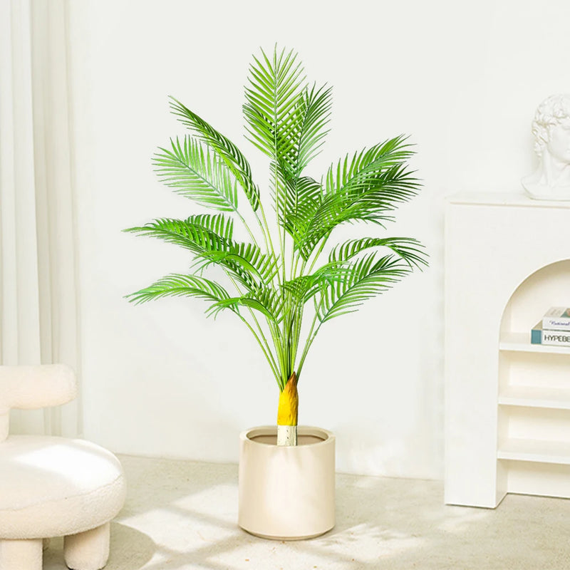 plante de palmier tropical artificiel pour décoration intérieure et extérieure