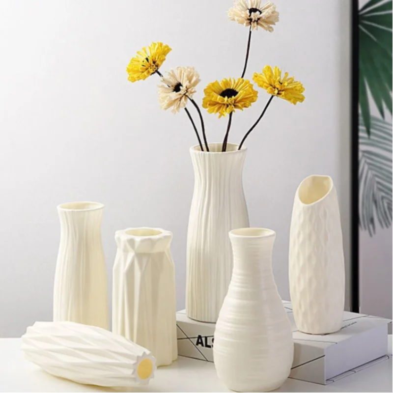 vase nordique en plastique pour fleurs décoration moderne maison