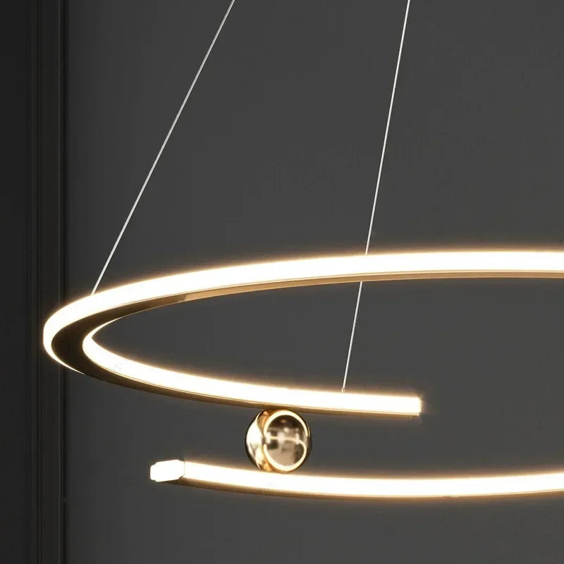 suspension LED design moderne luminaire décoratif d'intérieur