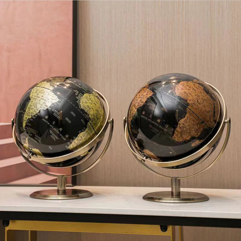 accessoire décoratif globe terrestre pour bureau et éducation des enfants