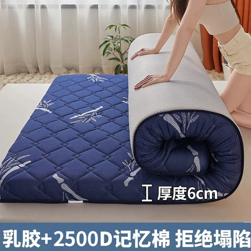 matelas à cinq couches en latex éponge pour confort optimal