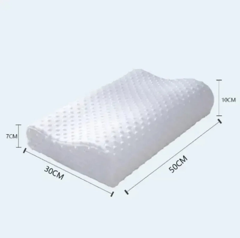 oreiller long en mousse à mémoire de forme pour un sommeil réparateur