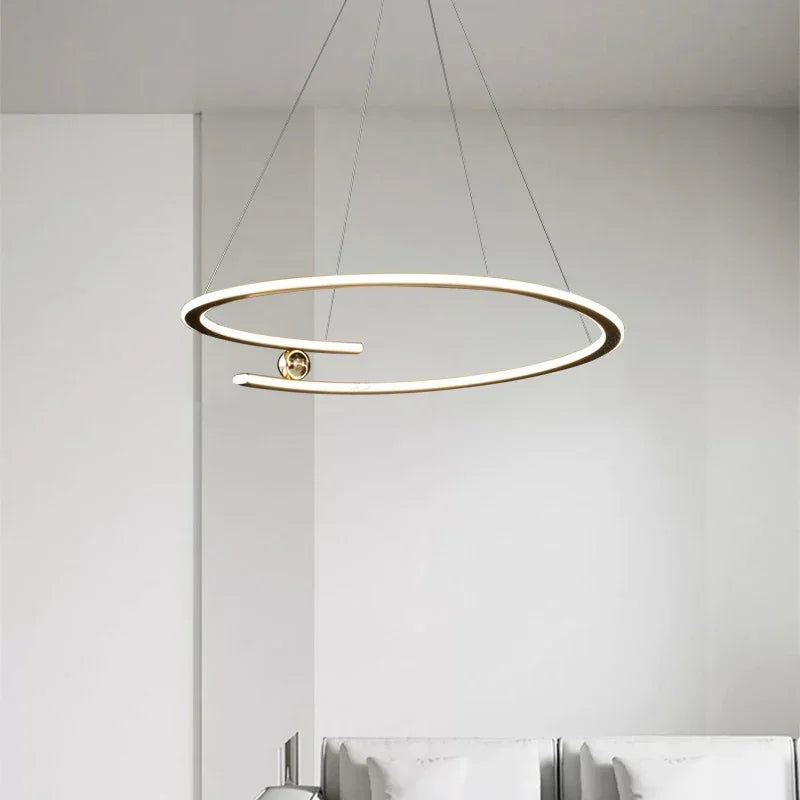 suspension LED design moderne luminaire décoratif d'intérieur