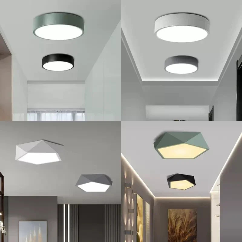 plafonnier led rond moderne pour intérieur élégant et lumineux