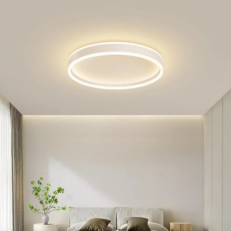 plafonnier led nordique à intensité variable pour intérieur