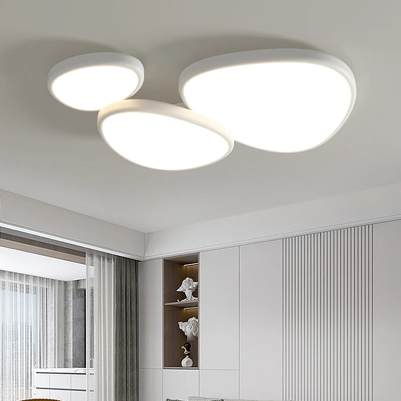 lustre led moderne simple atmosphérique nordique minimaliste créatif