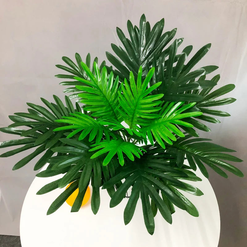 bouquet de fausses feuilles de palmier tropical décoratif pour fêtes et événements