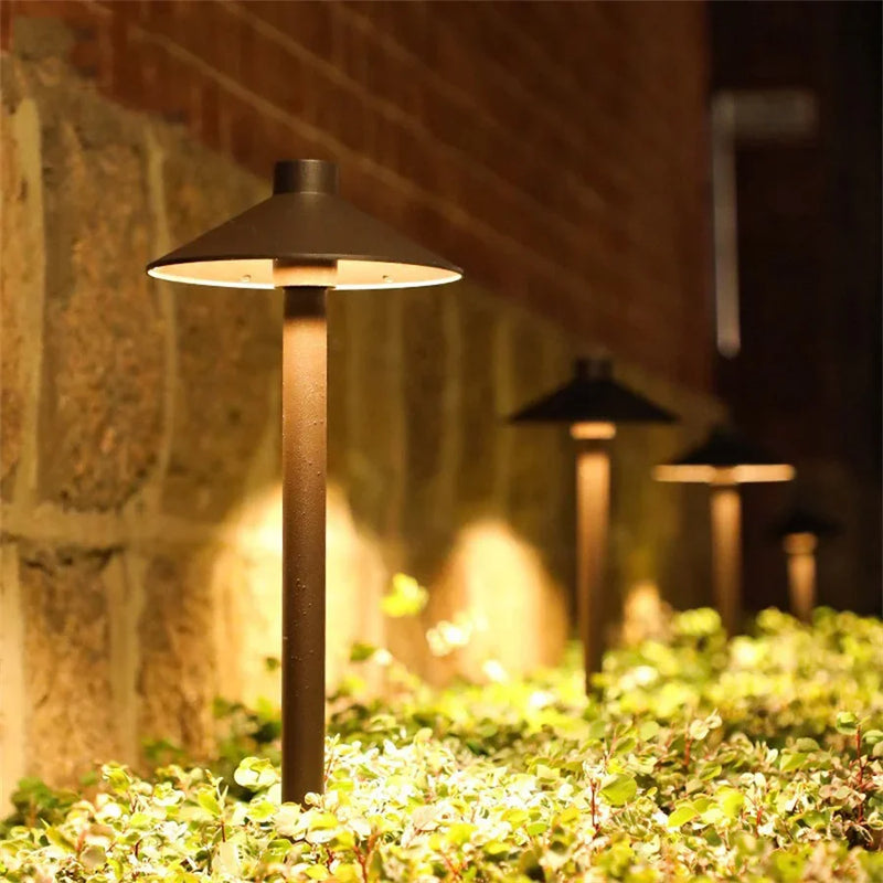 lumière extérieure LED étanche pour jardin et pelouse