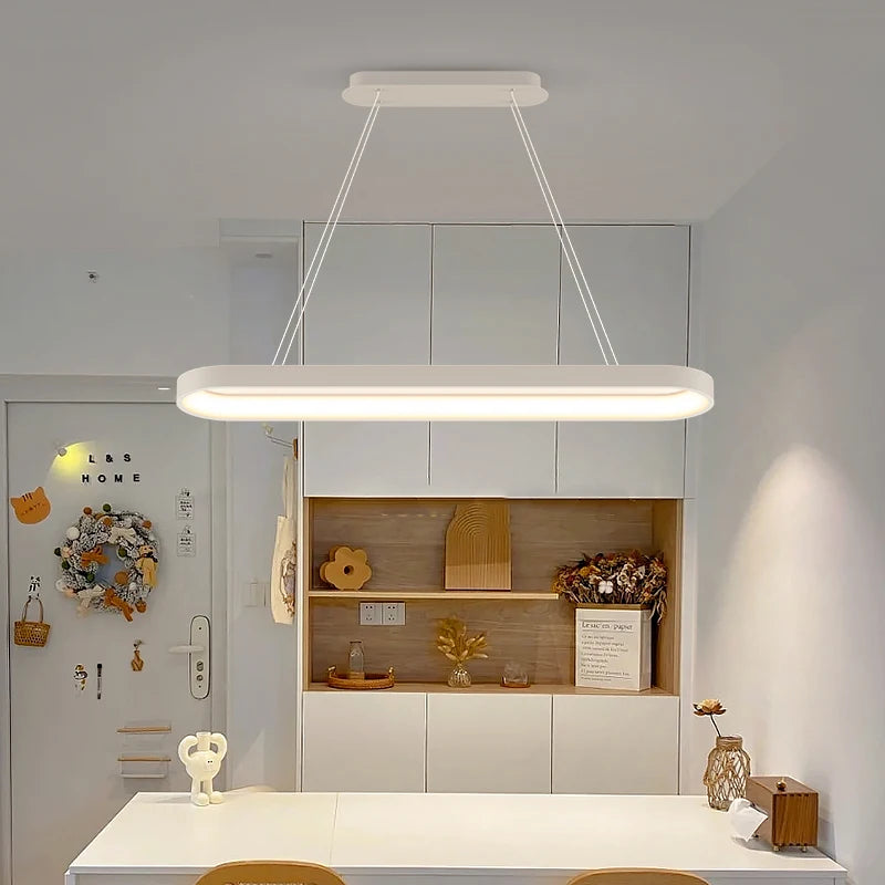 suspension led moderne pour un éclairage intérieur minimaliste