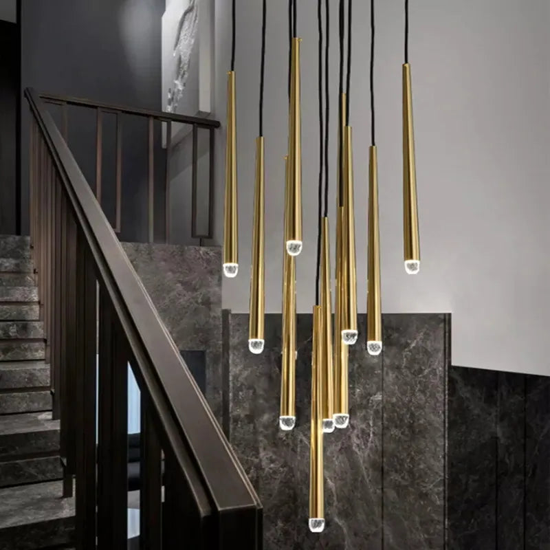 lustre en cristal design moderne pour éclairage intérieur élégant