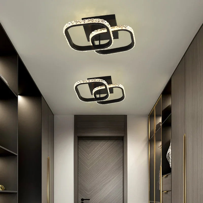 lustre led moderne pour allée couloir et intérieur