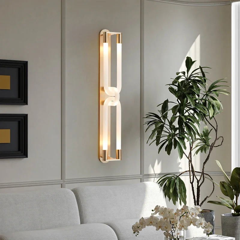 applique murale led moderne nordique design pour intérieur décoratif