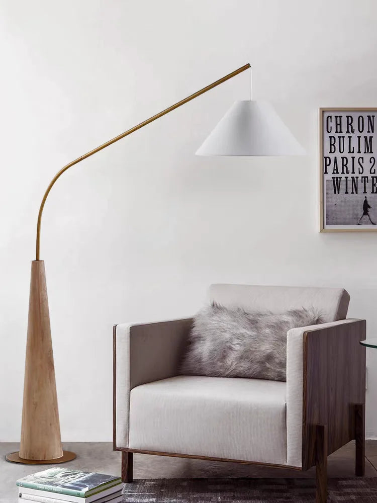 lampadaire nordique moderne créatif avec télécommande décoration intérieure