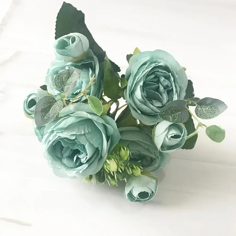 petit bouquet de fleurs artificielles pour décorations printanières et festives