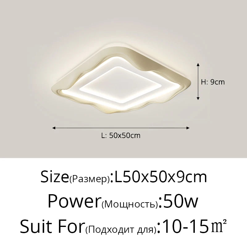 plafonniers à led modernes pour un éclairage intérieur créatif