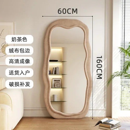 miroir décoratif en macramé style nordique pour homme