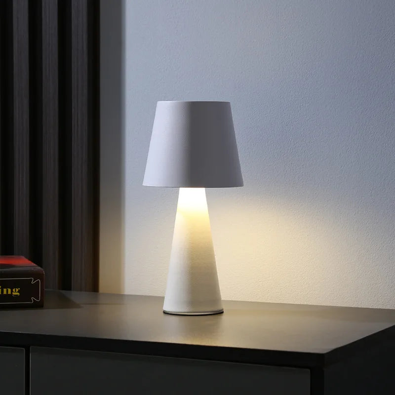 lampe de table rétro rechargeable minimaliste moderne et étanche