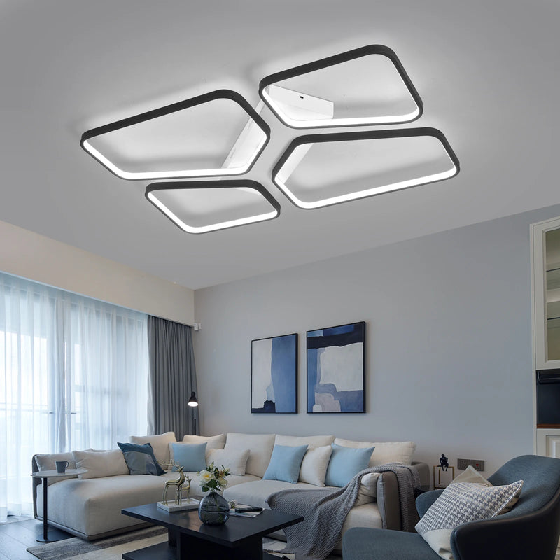 plafonnier à led moderne pour intérieur design élégant