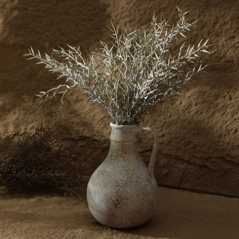 vases en céramique rétro et nostalgiques pour décoration intérieure