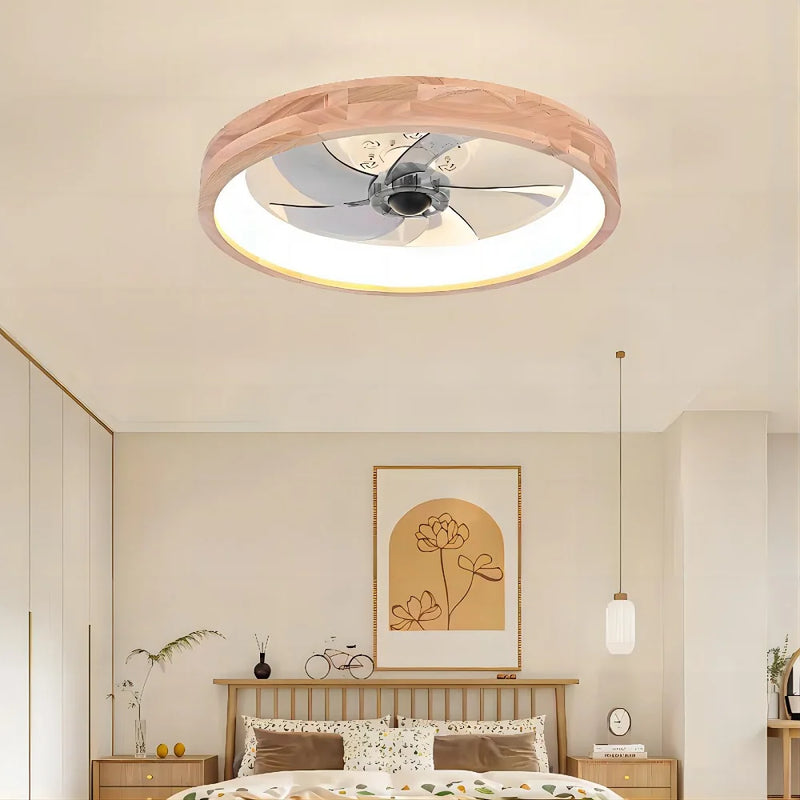 110V~265V APP and Remote Control Dual Intelligent Control  DC 6 speed Regulation Frequency Conversion Ceiling Fan Light